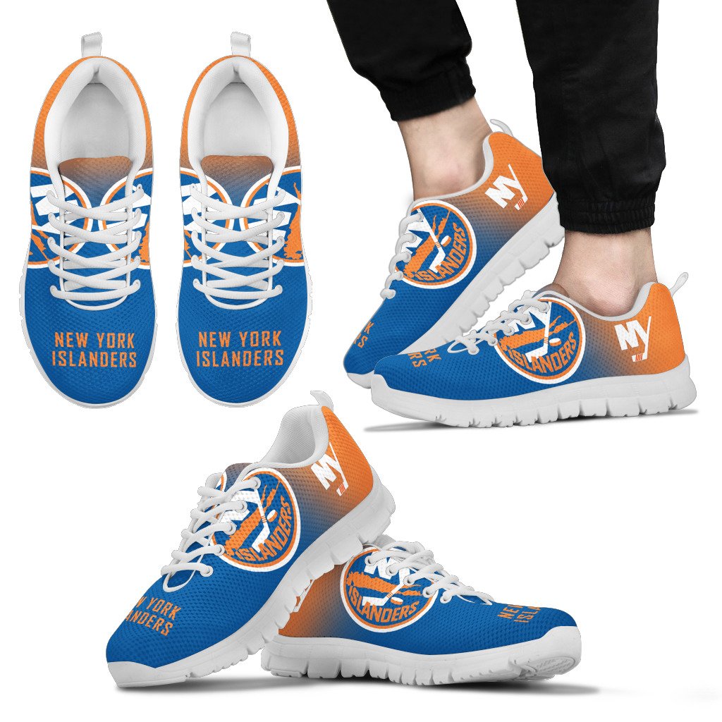 Awesome Unofficial New York Islanders Sneakers