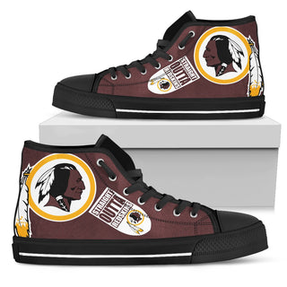 Straight Outta Washington Redskins High Top Shoes