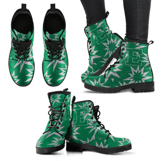 Dizzy Motion Amazing Designs Logo Eastern Michigan Eagles Boots