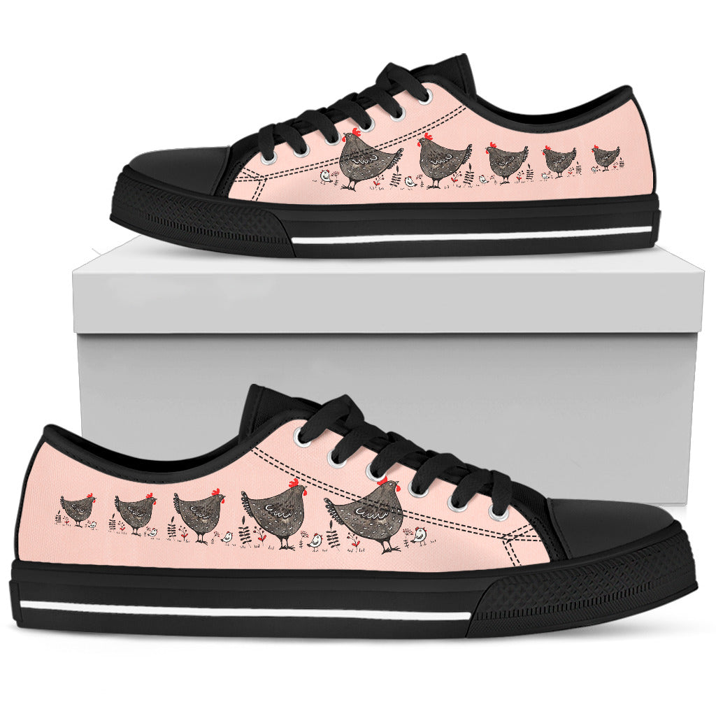 Chicken Low Top Shoes Amazing Cute For Kids Girls