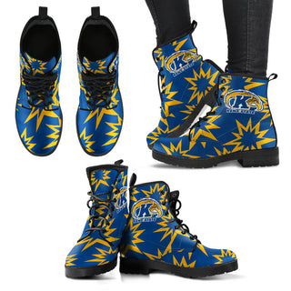 Dizzy Motion Amazing Designs Logo Kent State Golden Flashes Boots