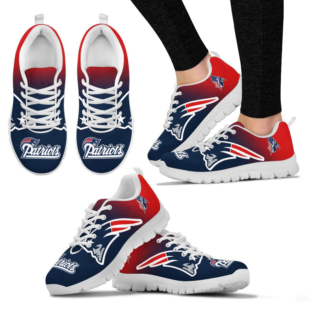 Awesome Unofficial New England Patriots Sneakers