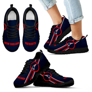 Color Fall Of Light New England Patriots Sneakers