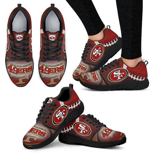 Pro Shop San Francisco 49ers Running Sneakers For Football Fan