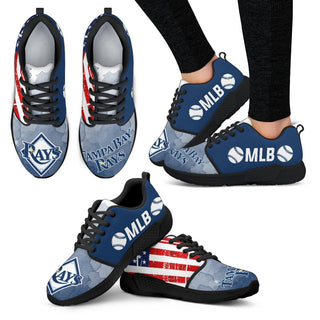 Awesome Fashion Tampa Bay Rays Shoes Athletic Sneakers