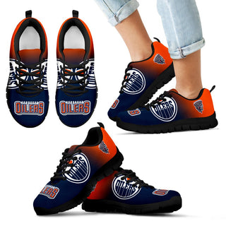 Awesome Unofficial Edmonton Oilers Sneakers