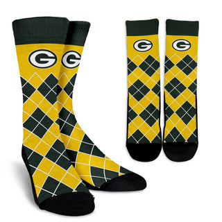 Gorgeous Green Bay Packers Argyle Socks