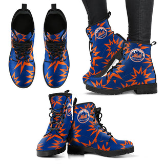 Dizzy Motion Amazing Designs Logo New York Mets Boots