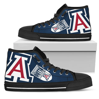 Straight Outta Arizona Wildcats High Top Shoes