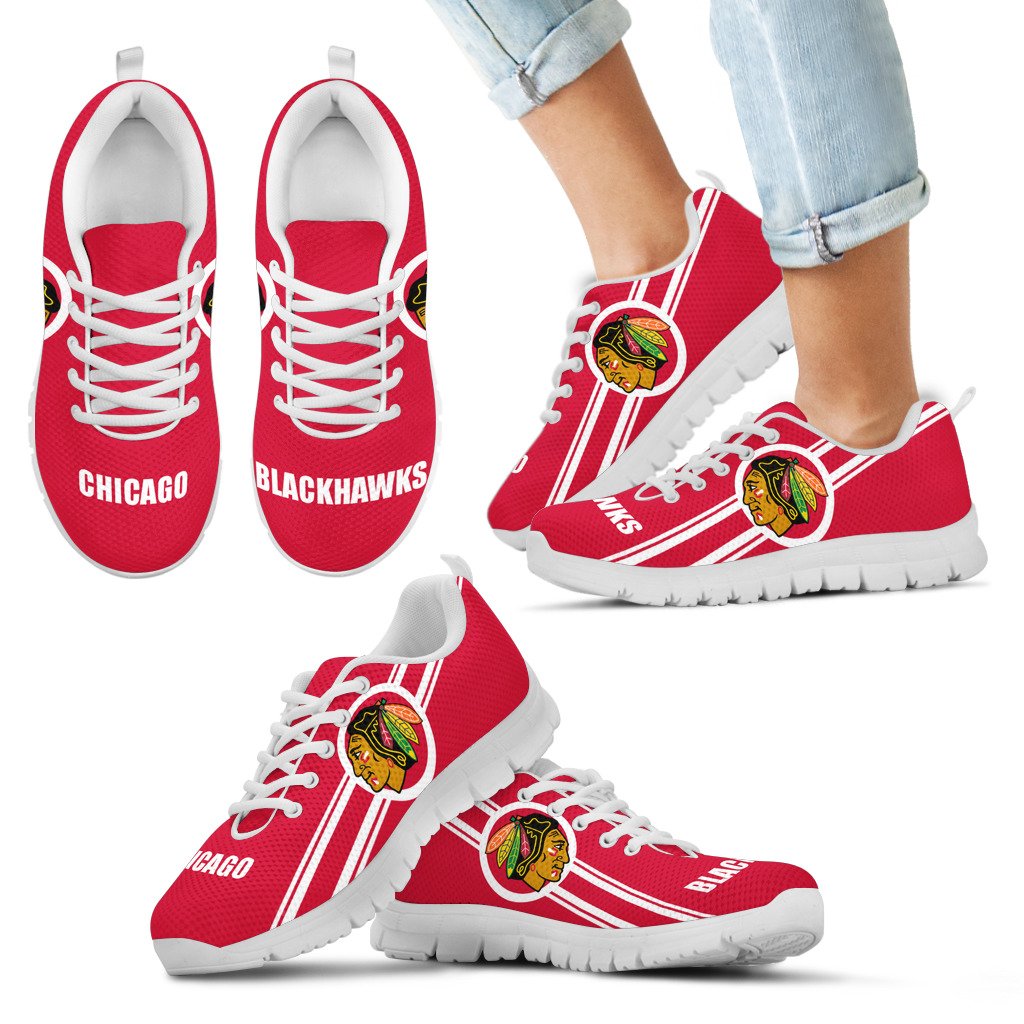 Color Fall Of Light Chicago Blackhawks Sneakers