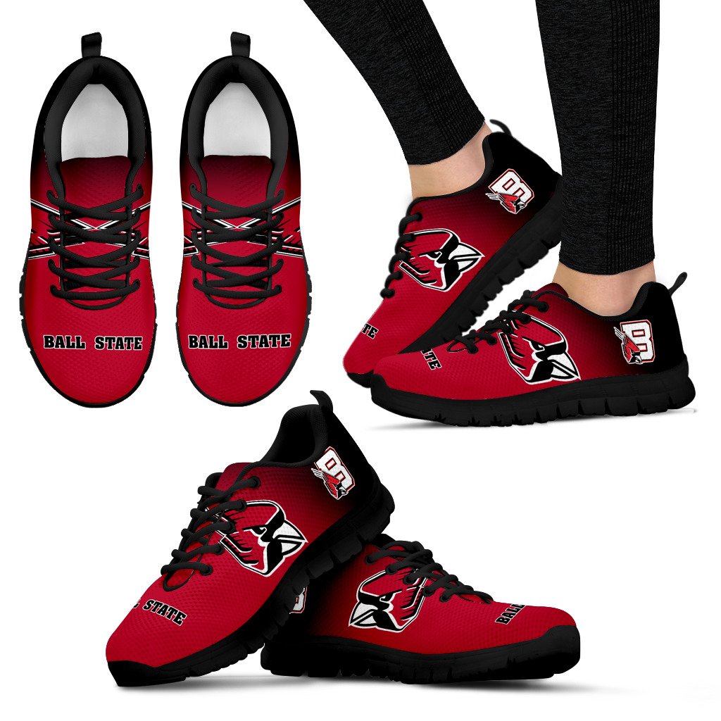Awesome Unofficial Ball State Cardinals Sneakers