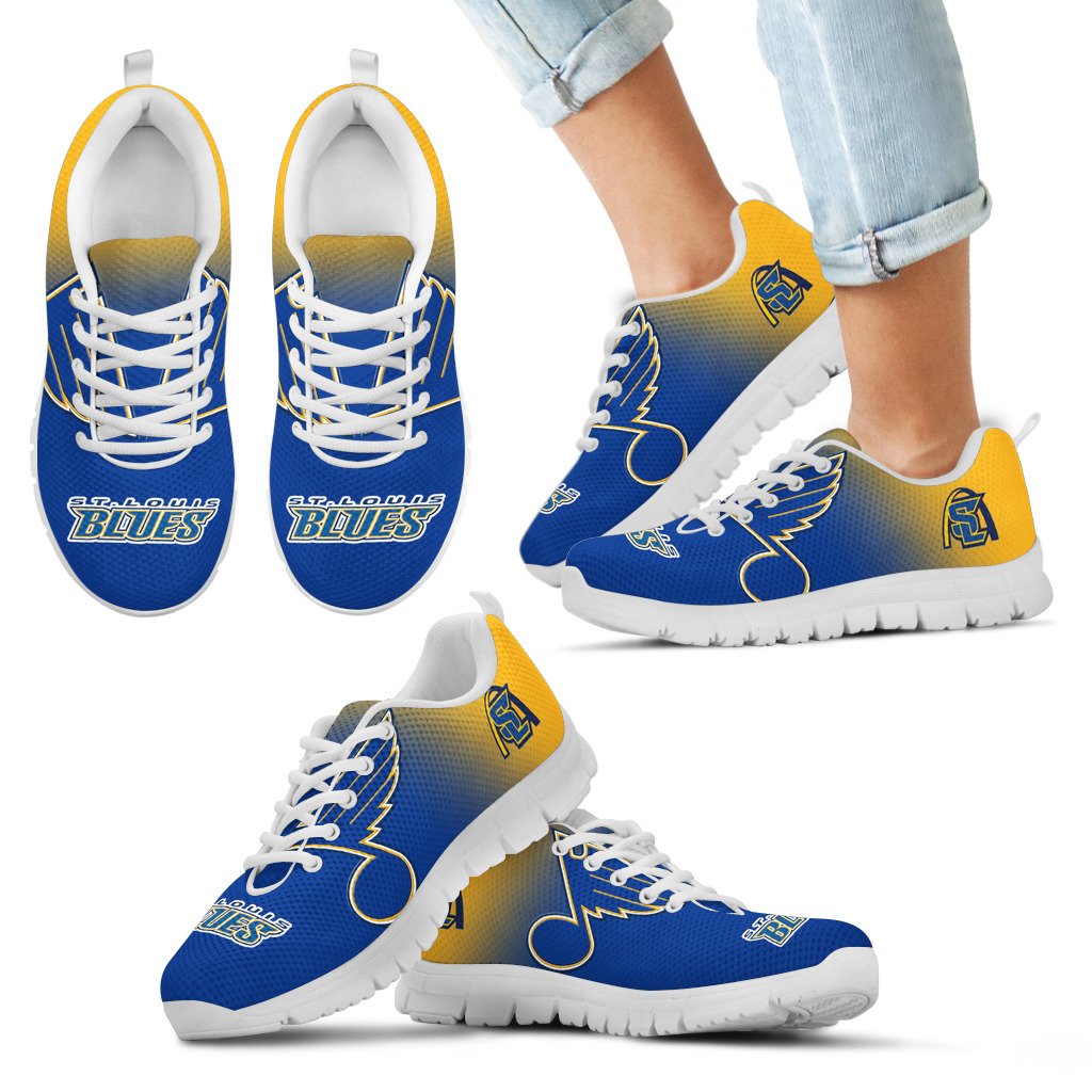 Awesome Unofficial St. Louis Blues Sneakers