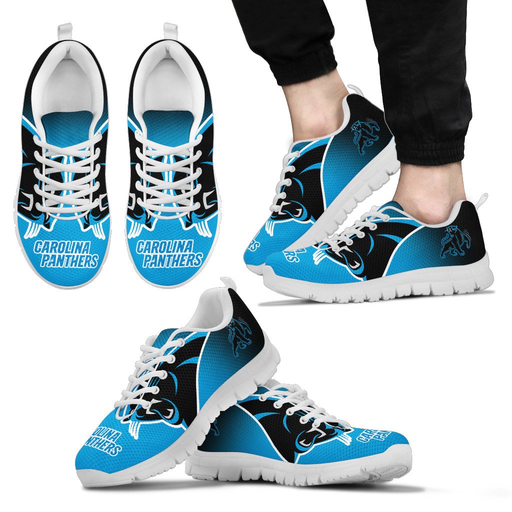 Awesome Unofficial Carolina Panthers Sneakers