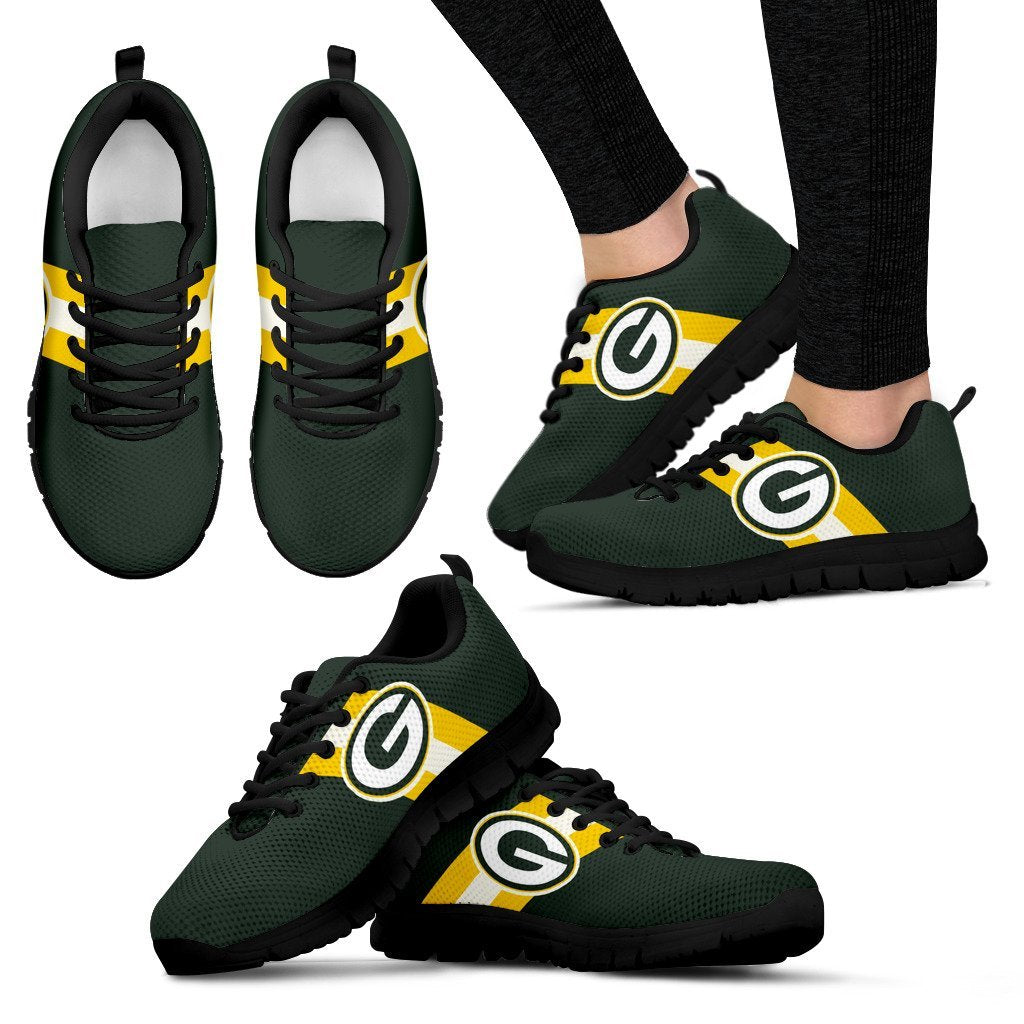 Colors Vertical Green Bay Packers Sneakers
