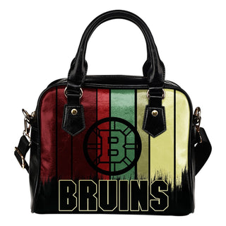 Vintage Silhouette Boston Bruins Purse Shoulder Handbag