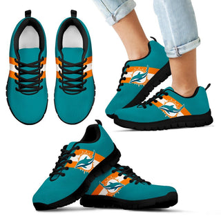 Colors Vertical Miami Dolphins Sneakers