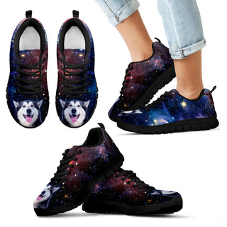 Nice Husky Sneakers - Galaxy Sneaker Husky, is cool gift for friends