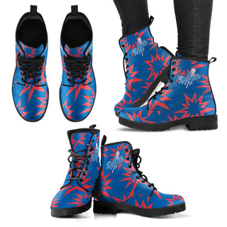 Dizzy Motion Amazing Designs Logo Los Angeles Dodgers Boots