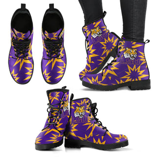 Dizzy Motion Amazing Designs Logo LSU Tigers Boots