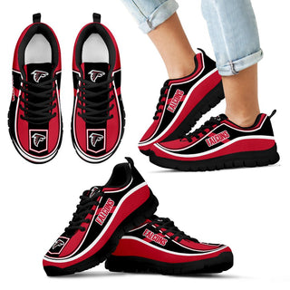 Simple Color Flag Atlanta Falcons Sneakers