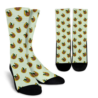 Nice Pitbull Socks - Irish Pitbull Pattern is a cool gift