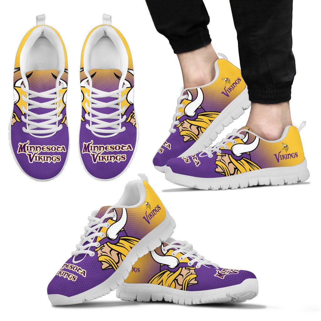 Awesome Unofficial Minnesota Vikings Sneakers