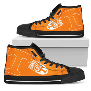 Straight Outta Tennessee Volunteers High Top Shoes