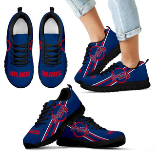 Color Fall Of Light Atlanta Braves Sneakers