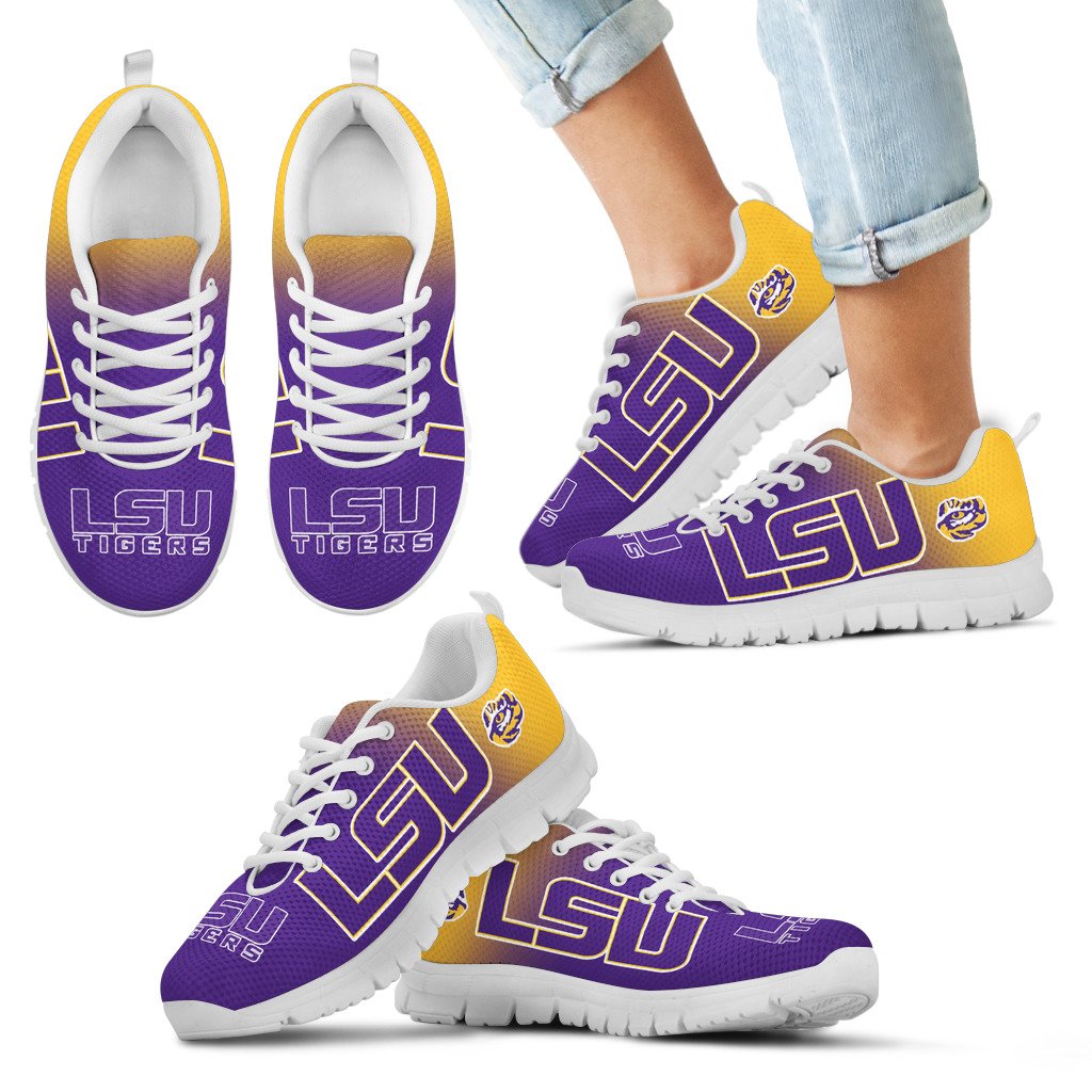 Awesome Unofficial LSU Tigers Sneakers