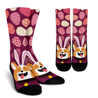 Nice Corgi Socks - Easter Corgi Pattern Socks, is a cool gift