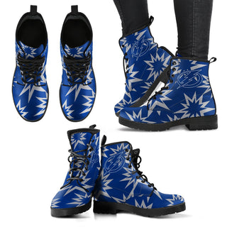 Dizzy Motion Amazing Designs Logo Tampa Bay Lightning Boots