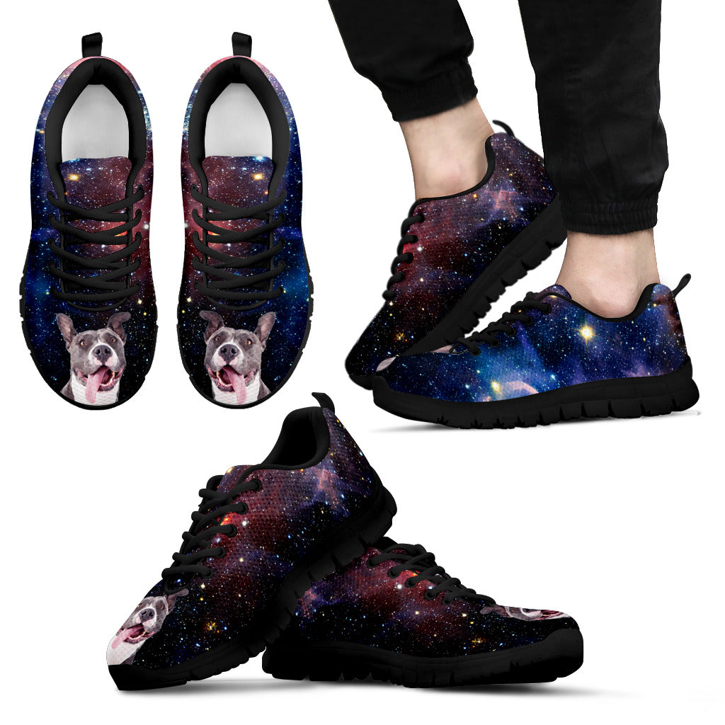 Nice Pitbull Sneakers - Galaxy Sneaker Pitbull, is cool gift for friends