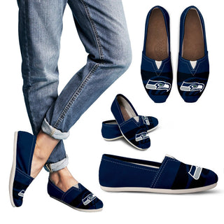 Colorful Mix Tiny Logo Fantastic Seattle Seahawks Casual Shoes