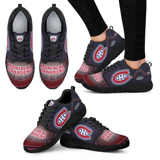 Pro Shop Montreal Canadiens Running Sneakers For Hockey Fan