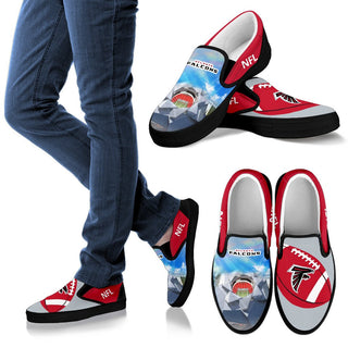 Proud Of Stadium Atlanta Falcons Slip-on Shoes