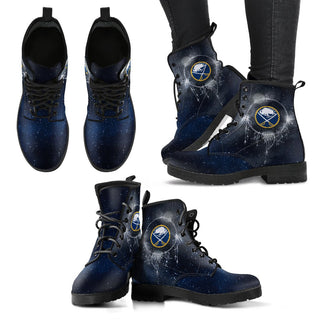 Magical Green Sun And Moon Dreamcatcher Buffalo Sabres Boots