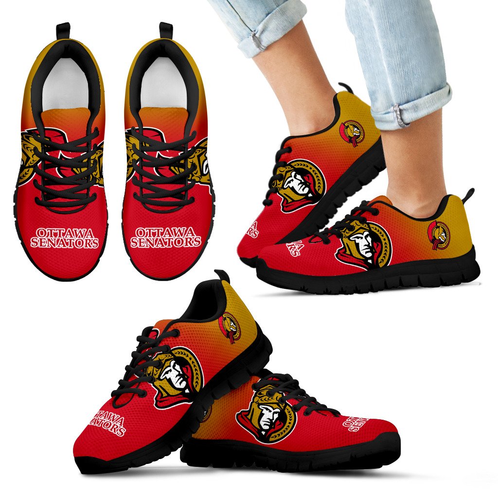 Awesome Unofficial Ottawa Senators Sneakers