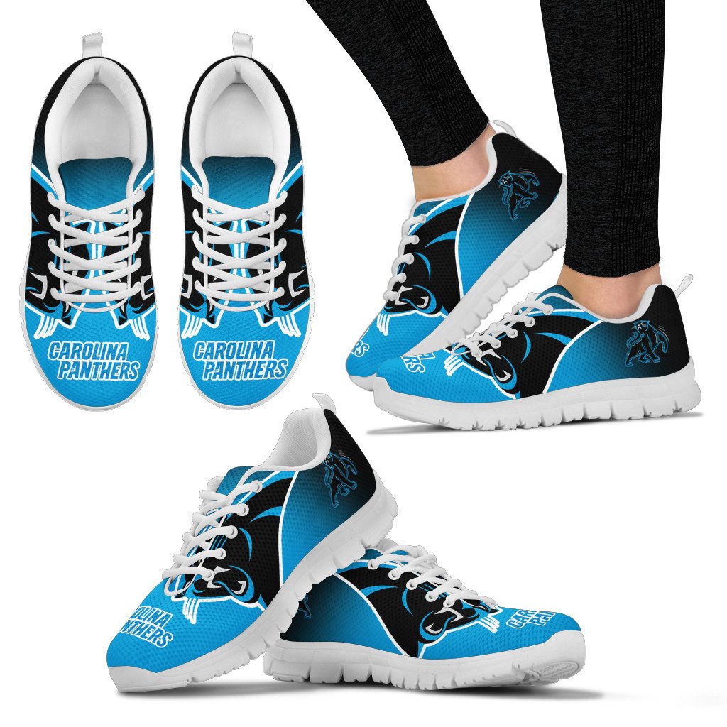 Awesome Unofficial Carolina Panthers Sneakers