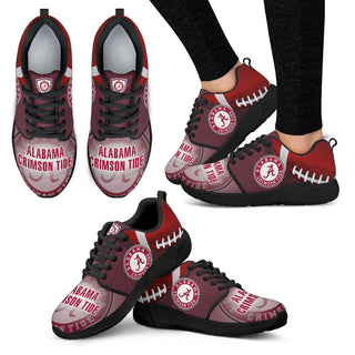 Pro Shop Alabama Crimson Tide Running Sneakers For Football Fan