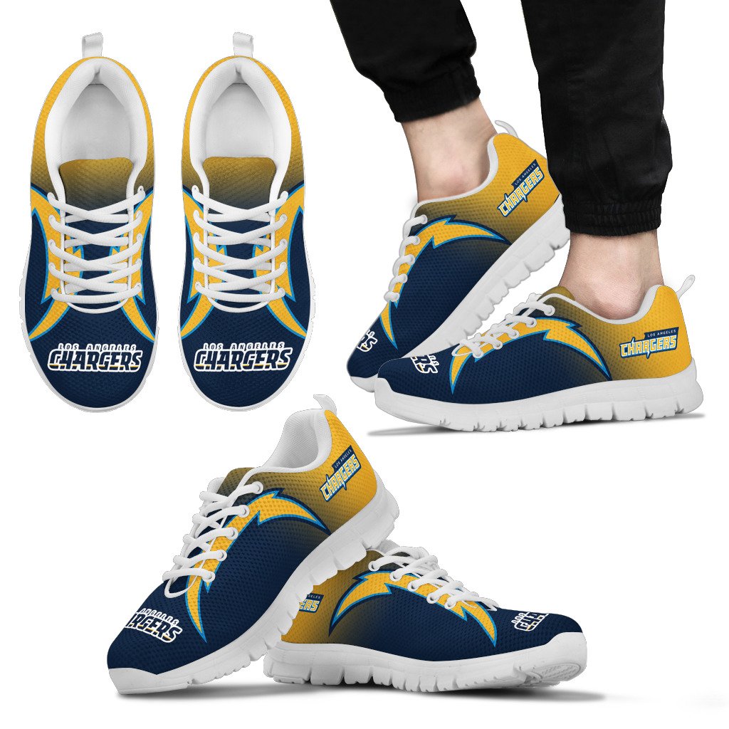 Awesome Unofficial Los Angeles Chargers Sneakers