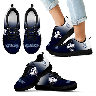 Awesome Unofficial Connecticut Huskies Sneakers