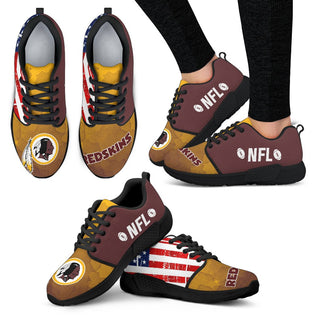 Awesome Fashion Washington Redskins Shoes Athletic Sneakers
