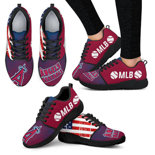 Awesome Fashion Los Angeles Angels Shoes Athletic Sneakers