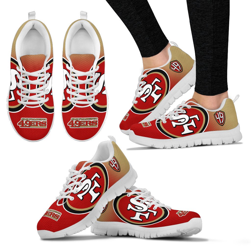 Awesome Unofficial San Francisco 49ers Sneakers – Vota Color