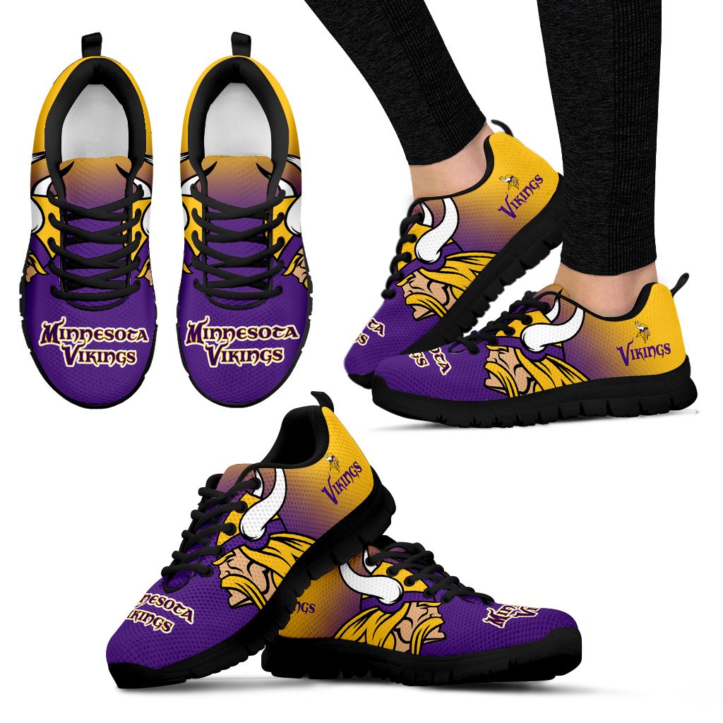 Awesome Unofficial Minnesota Vikings Sneakers