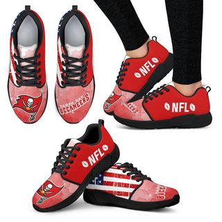 Awesome Fashion Tampa Bay Buccaneers Shoes Athletic Sneakers