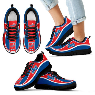 Simple Color Flag Los Angeles Dodgers Sneakers