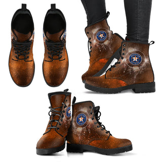 Magical Green Sun And Moon Dreamcatcher Houston Astros Boots