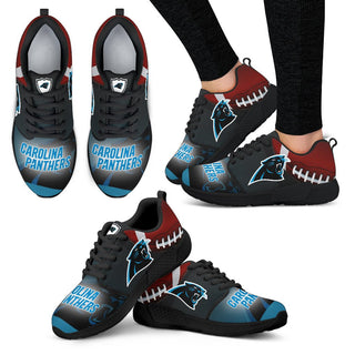 Pro Shop Carolina Panthers Running Sneakers For Football Fan