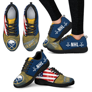 Awesome Fashion Buffalo Sabres Shoes Athletic Sneakers